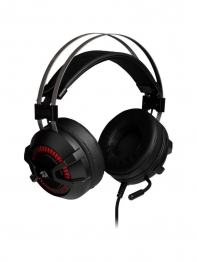купить Наушники-гарнитура игровые Redragon Bio красный + черный в Алматы фото 2