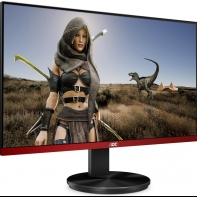купить Профессиональный Монитор Игровой 23.8* AOC G2490VXA/01 VA 1920х1080 16:9 144Hz 350кд/м2 4мс 3000:1 80млн:1 1xDP 1xHDMI Угол Обзора 178178. 2Wx2 Черный/Красный.  в Алматы фото 1