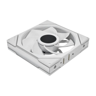 купить Вентилятор для корпуса Lian Li UNI FAN TL WIRELESS LCD 140 REVERSE BLADE White G99.14RTLLCD1W1W.00 в Алматы фото 3