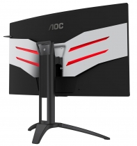 купить Профессиональнй Игровой Монитор с Изогнутым Экраном и Частотой 144 Герца 31,5* AOC AG322QC4 VA 2560x1440@144Hz 400cd/m2 3000:1 80M:1 4мс 2xHDMI, 2xDisplayPort, 2xUSB3.0,  Колонки  2x5W.                                                                  в Алматы фото 3