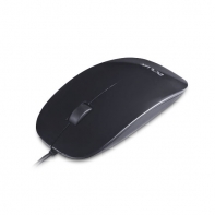 купить Мышь, Delux, DLM-111OUB, 3D, Оптическая, 800dpi, USB, Длина кабеля 1,6 метра, Размер: 112,1*56,5*26,81 мм., Чёрный в Алматы фото 1