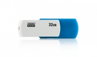 купить USB-ФЛЕШ-НАКОПИТЕЛЬ 32Gb GOODRAM UCO2 USB 2.0 UCO2-0320MXR11 BLUE/WHITE в Алматы фото 2