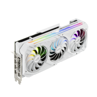 купить Видеокарта ASUS GeForce RTX3080 OC GDDR6X 10GB 320-bit 2xHDMI 3xDP ROG-STRIX-RTX3080-O10G-WHITE-V2 в Алматы фото 1