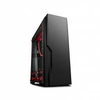 купить Кейс, Deepcool, DUKASE LIQUID, ATX/Micro ATX, USB 3.0/2.0, Контроллер, HD-Audio Mic, Кулер 1*12cm, RGB СЖО 240 мм, Сталь 0,7, Без Б/П,Чёрный в Алматы фото 1