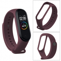купить Фитнес-трекер Mi Smart Band 4 wine red + strap black в Алматы фото 1