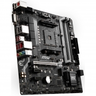 купить Материнская плата MSI B450M BAZOOKA V2 AM4 B450 4xDDR4 4xSATA3 1xM.2 DVI HDMI mATX в Алматы фото 2
