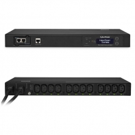 купить Блок распределения питания CyberPower PDU15SWHVIEC12ATNET (1U), вход IEC C14, 15A, выход 12*IEC C13, RJ45, SNMP Card, LCD в Алматы фото 2