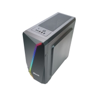 Купить Корпус Wintek Arrow K163 TG, Midi Tower, ATX, Black, 2x3.5*/2x2.5*, 2xUSB, USB3.0, RGB в Алматы