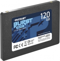 купить Твердотельный накопитель SSD 120 Gb SATA 6Gb/s Patriot Burst Elite PBE120GS25SSDR 2.5* 3D QLC в Алматы фото 3