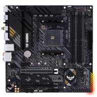 купить Сист. плата ASUS TUF GAMING B550M-PLUS, B550, AM4, 4xDIMM DDR4, 2xPCI-E x16, 1xM.2, 4xSATA, DP, HDMI, mATX  в Алматы фото 1