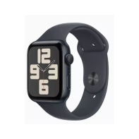 Купить Apple Watch SE 2024 GPS 44mm Midnight Aluminium Case with Midnight Sport Band - M/L S/M Model A2723 (MXE3QI/A) (MXEK3QI/A) Алматы