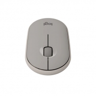 купить LOGITECH Pebble M350 Wireless Mouse - SAND - 2.4GHZ/BT - EMEA - CLOSED BOX в Алматы фото 2