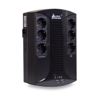 купить UPS SVC U850-L, 850VA, 510W, 12V/8Ah, 6 розет. Schuko CEE 7, AVR 145-295 V в Алматы фото 2
