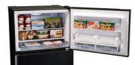 купить Холодильник Sharp SJXG60PGBK с верхним расположением морозильной камеры, black/glass (600(422+178),A++,Full No Frost/Hybrid Cooling/Extra-Cool, J-TECH Inverter, 865 x1870 x740) в Алматы фото 4