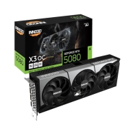 купить Видеокарта Inno3D GeForce RTX5080 X3 OC, 16G GDDR7 256-bit 1xHDMI 3xDP N50803-16D7X-17603930 в Алматы фото 4