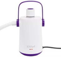 купить Пароочиститель Kitfort КТ-9109-1 бело-фиолетовый в Алматы фото 3