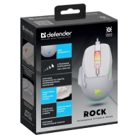 купить Мышь игровая Defender Rock GM-552 белый в Алматы фото 3