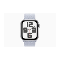 купить Смарт часы Apple Watch SE GPS 44mm Silver Aluminium Case with Blue Cloud Sport Loop (MXET3QI/A), серый в Алматы фото 2