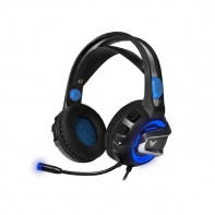 купить Гарнитура игровая CROWN CMGH-3001 Black&blue в Алматы фото 1