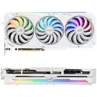 купить Видеокарта ASUS GeForce RTX3080 OC GDDR6X 10GB 320-bit 2xHDMI 3xDP ROG-STRIX-RTX3080-O10G-WHITE-V2 в Алматы фото 2