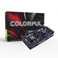 купить Видеокарта Colorful PCI-E NV GTX1660Ti NB 6G BA1V <6GB, GDDR5, DP HDMI DVI, Boost:1770Mhz> в Алматы фото 1