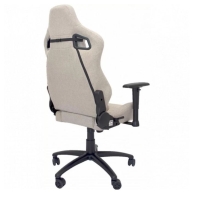 купить Кресло игровое Gamdias ZELUS M2 Weave, бежевый, ткань, 140 кг, 2D, 90&deg;-150&deg;, крестовина металл в Алматы фото 3