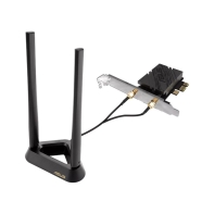 купить Беспроводной адаптер ASUS PCE-BE92BT,BE9400,WiFi7 PCI-E,2 ext antennas,6GHz band,320MHz,Bluetooth 5.4,WPA3 в Алматы фото 3