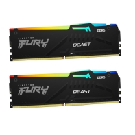 Купить Модуль памяти Kingston Fury Beast RGB EXPO KF560C36BBEAK2-16, DDR5 DIMM 16Gb KIT (2x8) 6000MHz CL36 в Алматы