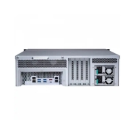 купить Сетевой RAID-накопитель QuTS hero, 16 отсеков 3,5*/2,5*, 2 порта GbE RJ-45, 2 порта 10 GbE SFP+, стоечное исполнение, 2 блока питания. AMD Ryzen 7 3700X 3,6 ГГц (4,4 ГГц), 32 ГБ DDR4. Направляющие в комплект поставки не входят. в Алматы фото 3