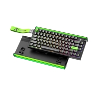 Купить Клавиатура Attack Shark R85 HE Neon Green, 75%, Magnetic Purple Mandrel, EN/RU/KZ, Wired USB-C Алматы