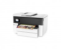 купить МФУ HP G5J38A HP OfficeJet Pro 7740 WF AiO Printer (A3) Color Ink Printer/Scanner/Copier/Fax/ADF, 4800x1200 dpi, 1.2GHz, 512MB, 22/18 ppm, 250+250 pages tray, Scan+Print Duplex, USB+Ethernet+Wi-Fi, duty 30000 pages в Алматы фото 2