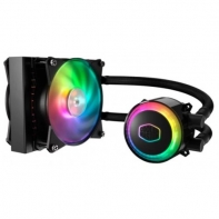 купить Водяное охлаждение для CPU CoolerMaster MasterLiquid ML120R RGB 4-pin(PWM) 650-2000RPM 15dBA LGA1151/1150/1155/2066/2011/1366/AM4/AM3+/AM3/AM2+/AM2FM2+/FM2/FM1 MLX-D12M-A20PC-R1 в Алматы фото 2