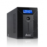 купить Источник бесперебойного питания, SVC, W-600, Smart, USB, Мощность 600ВА/360Вт, Диапазон работы AVR: 165-275В, Бат.: 12В/12 Ач*1шт., 2 вых.: Shuko CEE7, Чистая cинусоида, Чёрный в Алматы фото 1