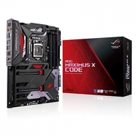 купить Материнская плата ASUS ROG MAXIMUS X CODE LGA1151 for 8th Generation Core&trade; Processors iZ370 4xDDR4 (4133 ОС) 2xM.2 Socket 3, 6xSATA3, Support Raid 0, 1, 5, 10,  2xPCIe3.0x16, 1xPCIe3.0x16 (x4 mode),  3xPCIe3.0/2.0x1 Поддержка NVIDIA&reg; 2-Way SLI&trade; Techn в Алматы фото 1