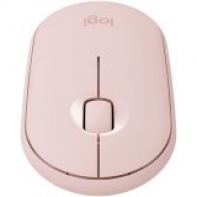 купить LOGITECH Pebble M350 Wireless Mouse - ROSE - 2.4GHZ/BT - EMEA - CLOSED BOX в Алматы фото 1