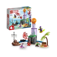 Купить Конструктор LEGO Marvel Команда Паука на маяке Зеленого Гоблина Алматы