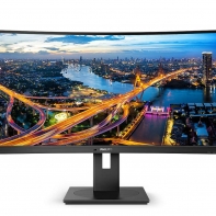 купить Монитор LCD 34*, 21:9, 3440 x 1440, VA, nonGLARE, CURVED, 300cd/m2, 80mln:1, H178°/V178°,5ms, DP, HDMI, USB-C, Tilt, HAS, Audio out, Speakers 3Y, Black в Алматы фото 1