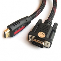 купить Кабель V-T HDMI-VGA 1.8м в Алматы фото 2