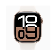 Купить Смарт часы Watch Series 10 GPS 46mm Rose Gold Aluminium Case with Light Blush Sport Band S/M (MWWT3QI/A) Алматы