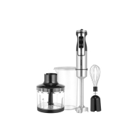 Купить Блендер Centek CT-1338 (черн/сталь) 1300Вт DC мотор, РЕГУЛЯТОР МОЩНОСТИ с LED, стакан, чоппер, венчик Алматы