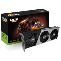 купить Видеокарта Inno3D GeForce RTX4070 X3 OC, 12G GDDR6X 192-bit HDMI 3xDP N40703-126XX-185252L в Алматы фото 2