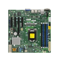 Купить MB Socket1151, MATX, iC236 (D-Sub, 2GNIC) SuperMicro MBD-X11SSM-FB, 4DDR4, PCIx16, 3 PCIx8, oem Алматы