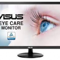 купить Монитор ASUS VA247HAE 23.6" VA FullHD1920x1080 60Hz 5ms VGA HDMI Black в Алматы фото 1