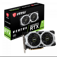 купить Видеокарта MSI GeForce RTX2060 SUPER, 8GB GDDR6 256-bit 1xHDMI 3xDP RTX 2060 SUPER VENTUS OC в Алматы фото 1
