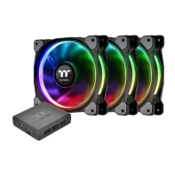 купить Кулер для компьютерного корпуса Thermaltake Riing Plus 14 RGB Radiator Fan TT Premium Edition (3-Fan) в Алматы фото 1