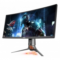 купить Монитор Asus ROG SWIFT PG348Q34* IPS Curved 3440x1440 100HzG-Sync21:95ms300cd/m21K:1SpeakHDMIDPUSBTitanium в Алматы фото 1