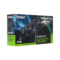 купить PALIT GeForce RTX 5060 Ti Infinity 3 OC 16GB GDDR7 128 bit, 1x HDMI 2.1b, 3x DP 2.1b, 3 Fan, 1x 8-pin pwr connector, 600W, 291.9 x 116.6 x 41.3 mm, NE7506TS19T1-GB2061S в Алматы фото 5