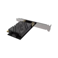 купить Беспроводной адаптер ASUS PCE-BE92BT,BE9400,WiFi7 PCI-E,2 ext antennas,6GHz band,320MHz,Bluetooth 5.4,WPA3 в Алматы фото 2