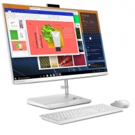 купить Моноблок Lenovo AIO3 27*FHD/Core i5-1135G7/16Gb/512Gb SSD/Dos (White) в Алматы фото 2