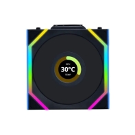 Купить Вентилятор для корпуса Lian Li UNI FAN SL WIRELESS LCD 120mm No controller Black G99.12RSLLCD1W1B.00 Алматы